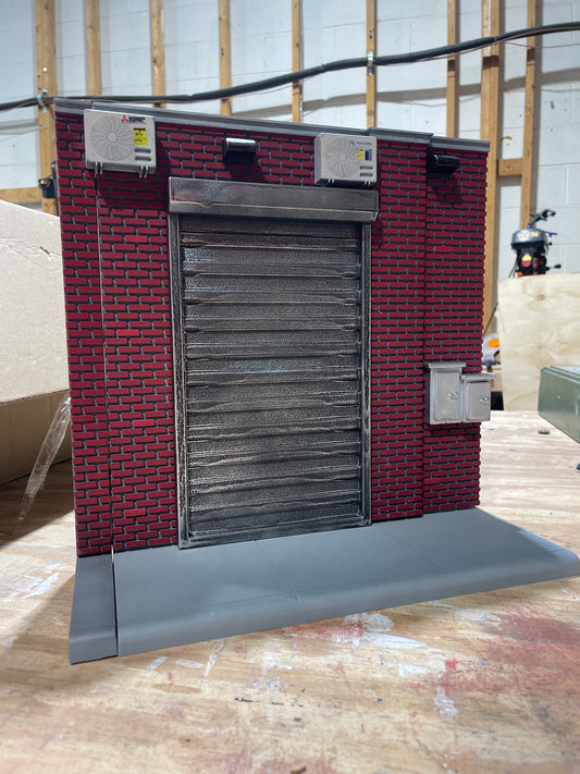 Peg Plate -  Rollup Warehouse Door